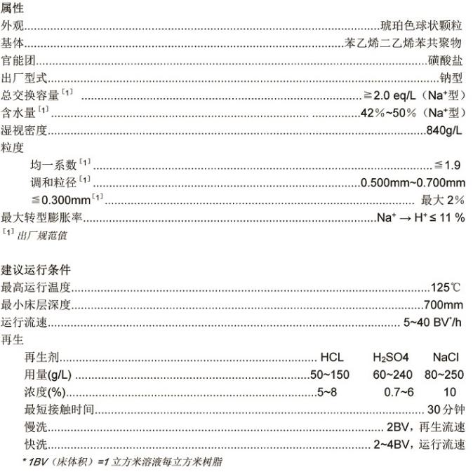 工业级强酸阳离子树脂 工业级强酸阳离子树脂